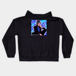 so blue album cover Kids Hoodie